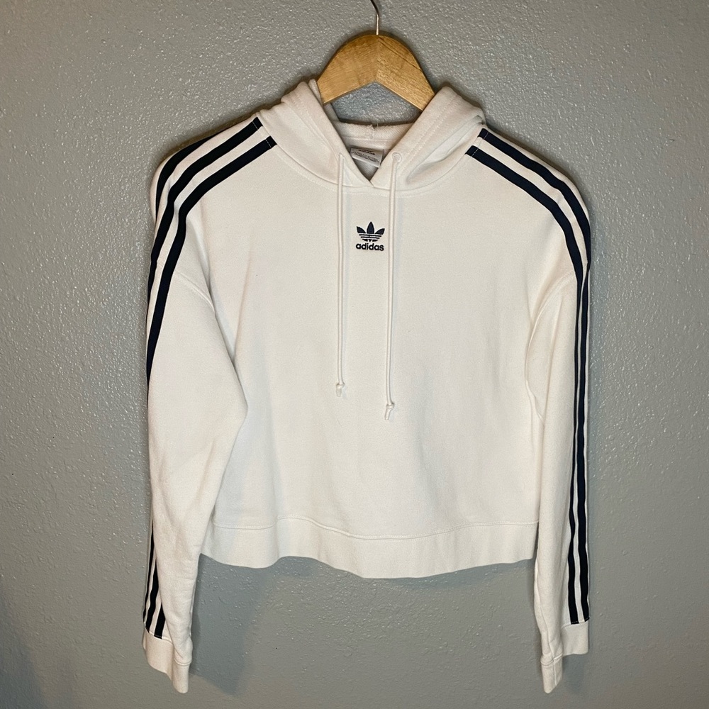 Adidas Cropped Hoodie